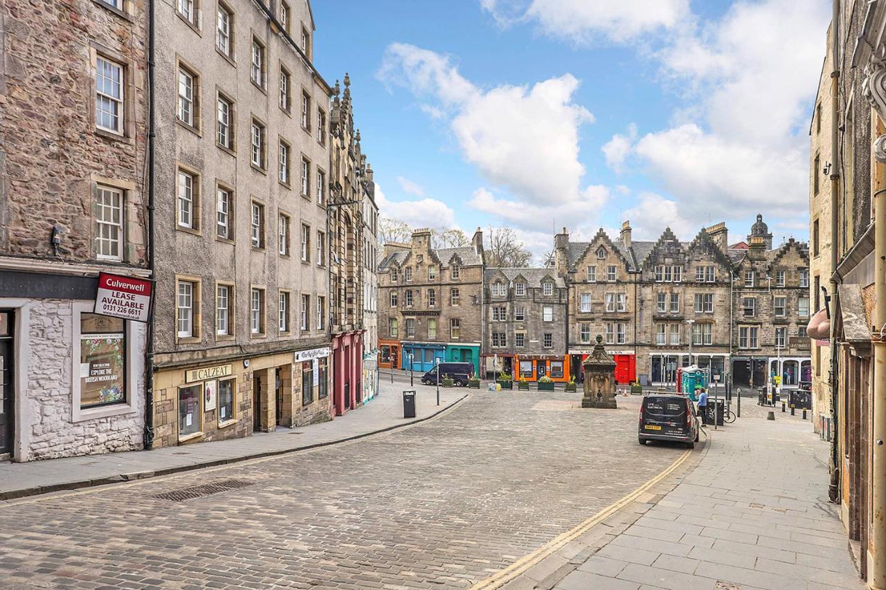 Joivy Cosy 1 Bed Flat Next To Grassmarket And Royal Mile Apartment Edinburgh Bagian luar foto