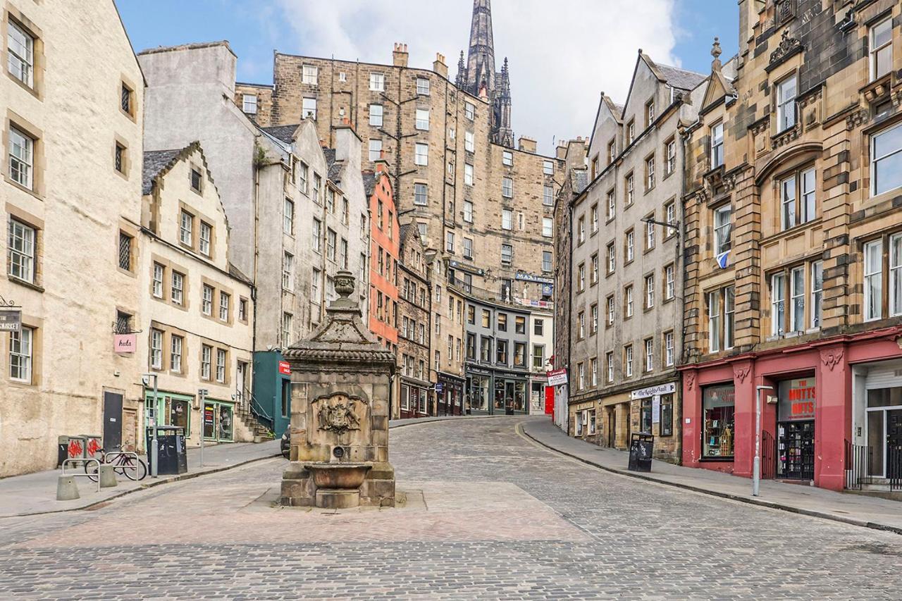 Joivy 1 Bed Flat, Heart Of Grassmarket Edinburgh Bagian luar foto